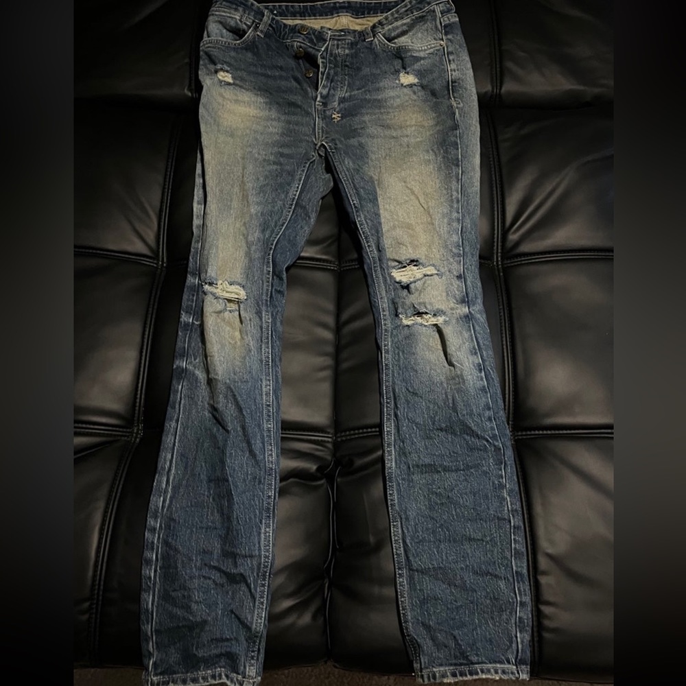 Ksubi Van Winkle Trashed Jeans
